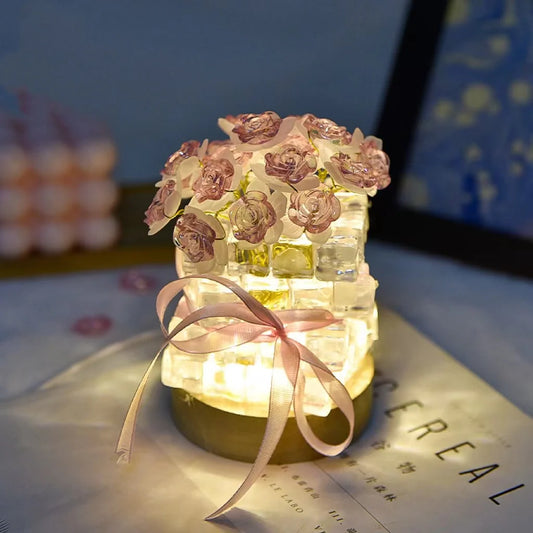 DIY Roses Night Light Material Set